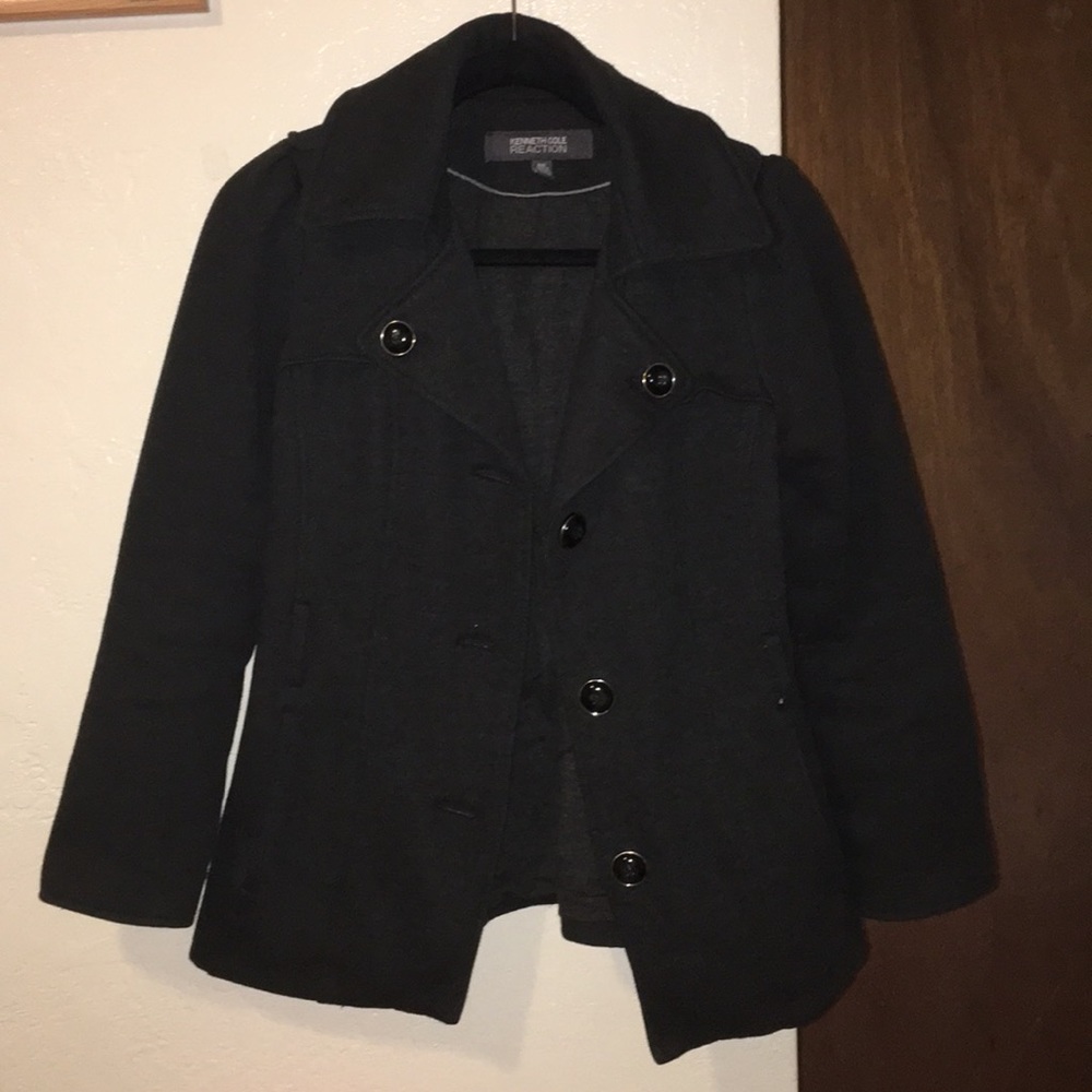 Dark grey Kenneth Cole reaction pea coat